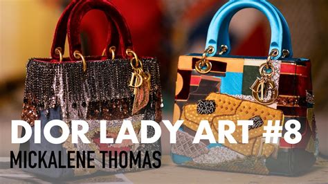 lady dior künstler edition|Vaughn Spann reinvents the Lady Dior bag for Dior Lady Art 9.